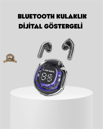 Bluetooth 5.3 TWS Kulaklık Gürültü Engelleyici Üçlü Mikrofonlu Ergonomik Tasarım