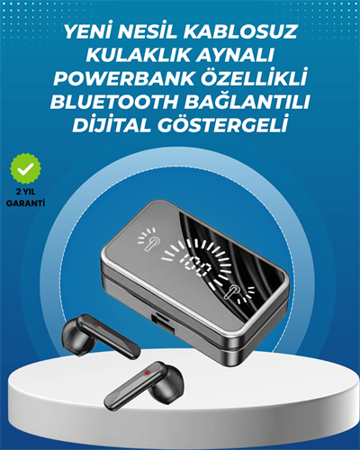 Bluetooth 5.4 Kablosuz Kulaklık – Gürültü Engelleme ve Dokunmatik Kontrol