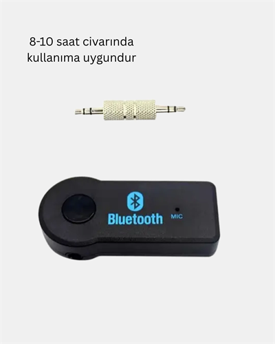 Bluetooth Araç Kiti AUX MP3 Çalar Kablosuz Eller Serbest Cihaz