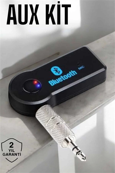 Bluetooth Araç Kiti Bt 350 Aux Çıkışlı Tüm Araçlara Uyumlu