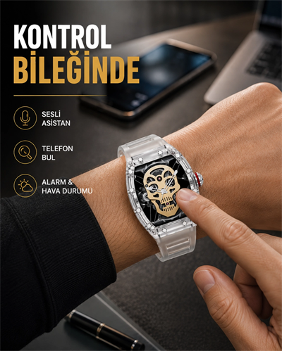 Bluetooth Arama Özellikli Akıllı Saat Çok Fonksiyonlu Yeni Nesil