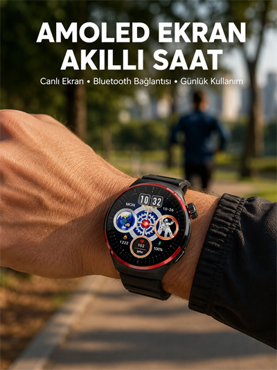 Bluetooth Arama Özellikli Akıllı Saat Suya Dayanıklı Yeni Nesil