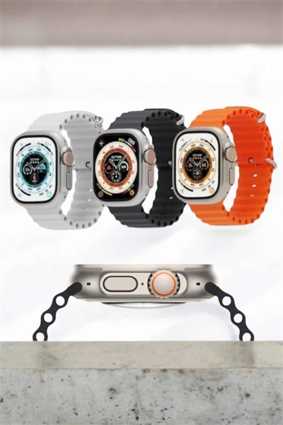 Bluetooth Bağlantılı 49MM Dokunmatik Akıllı Saat Sağlık ve Spor Takip Özellikli