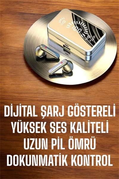 Bluetooth Bağlantılı Dijital Göstergeli Yüksek Ses Kaliteli Kulaklık