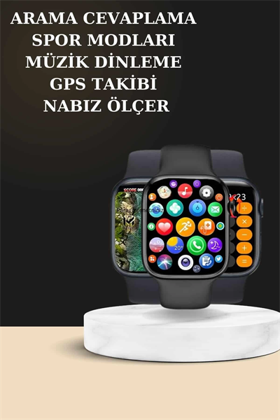 Bluetooth Bağlantılı Kablosuz Kulaklık ve Yeni Nesil Akıllı Saat 5.0 Bluetooth
