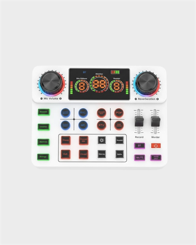 Bluetooth Bağlantılı Karaoke ve Yayın Ses Kontrol Ünitesi