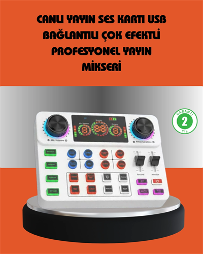 Bluetooth Bağlantılı Karaoke ve Yayın Ses Kontrol Ünitesi