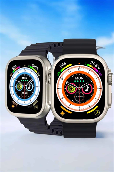 Bluetooth Bağlantılı Nabız, Kan Basıncı, Oksijen Ölçer Akıllı Saat