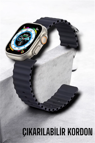 Bluetooth Bağlantılı Nabız, Kan Basıncı, Oksijen Ölçer Akıllı Saat