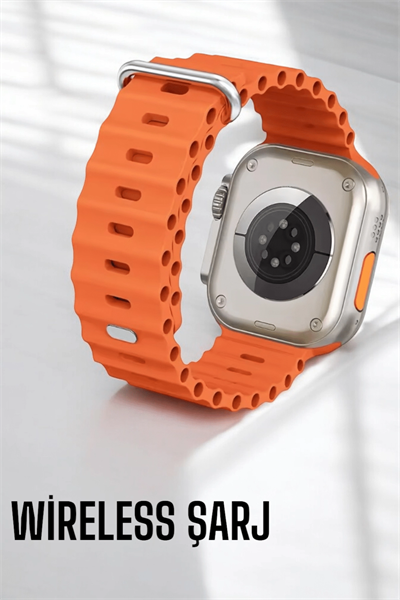 Bluetooth Bağlantılı Nabız, Kan Basıncı, Oksijen Ölçer Akıllı Saat