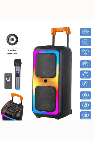 Bluetooth Hoparlör - Renk: Siyah, Dinleme Süresi: 5-10 Saat, Çoklu Bağlantı | Teknik Özellikleri ve