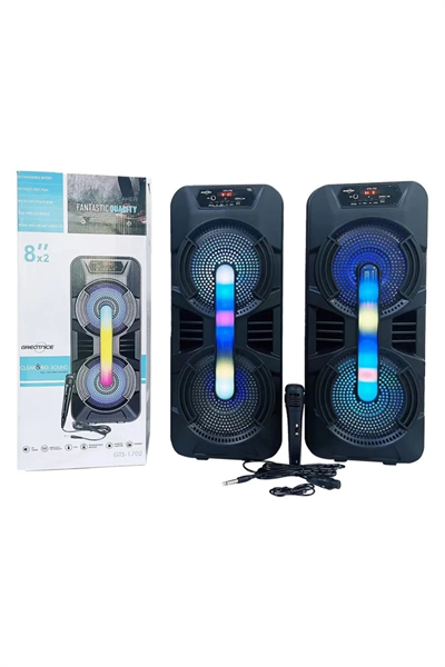 Bluetooth Hoparlör - Renk: Siyah, Özellik: Ledli, Dinleme Süresi: 5 Saat | Teknik Özellikleri ve