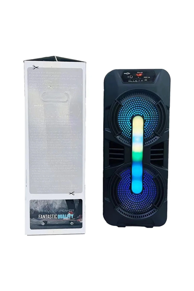 Bluetooth Hoparlör - Renk: Siyah, Özellik: Ledli, Dinleme Süresi: 5 Saat | Teknik Özellikleri ve