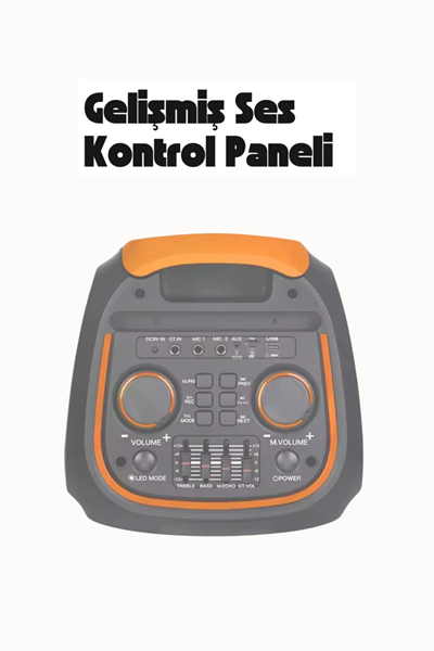 Bluetooth Hoparlör - Renk: Siyah, Özellik: Kablosuz, Dinleme Süresi: 5-10 Saat, Çoklu Bağlantı