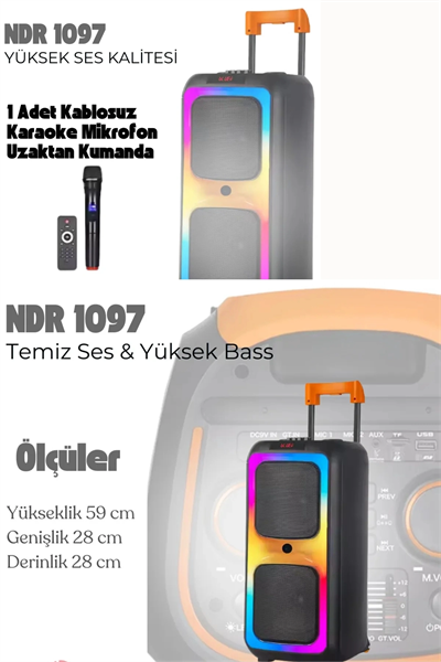 Bluetooth Hoparlör - Renk: Siyah, Özellik: Kablosuz, Dinleme Süresi: 5-10 Saat, Çoklu Bağlantı