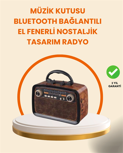 Bluetooth Hoparlör – Kablosuz Bağlantı, Geniş Ses Alanı, Radyo Destekli, Hafif ve Taşınabilir