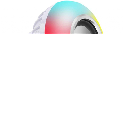 Bluetooth Hoparlör Akıllı Led Ampul Lamba Bx40