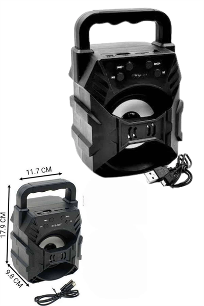 Bluetooth Hoparlör Android ve İOS Uyumlu Ses Bombası USB Girişli Taşınabilir