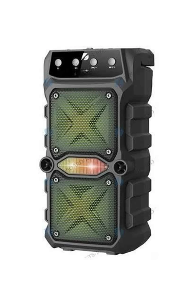 Bluetooth Hoparlör Çift Mikrofonlu Güçlü Ses Kaliteli Kesintisiz Kablosuz