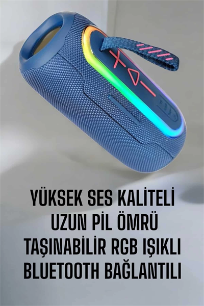 Bluetooth Hoparlör Kablosuz Yüksek Ses Kaliteli Şarj Edilebilir