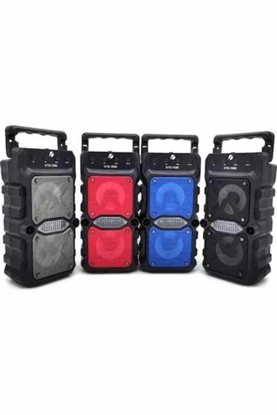 Bluetooth Hoparlör Yüksek Ses Kaliteli Büyük Boy Çift Çıkışlı Ses Bombası