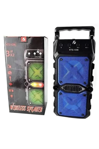 Bluetooth Hoparlör Yüksek Ses Kaliteli Büyük Boy Çift Çıkışlı Ses Bombası