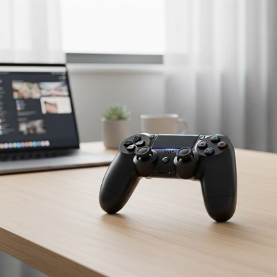 Bluetooth Kablosuz Gamepad – Ergonomik Tutuş, Hassas Analog Joystick, PC & Mobil Uyumlu Oyun Kolu