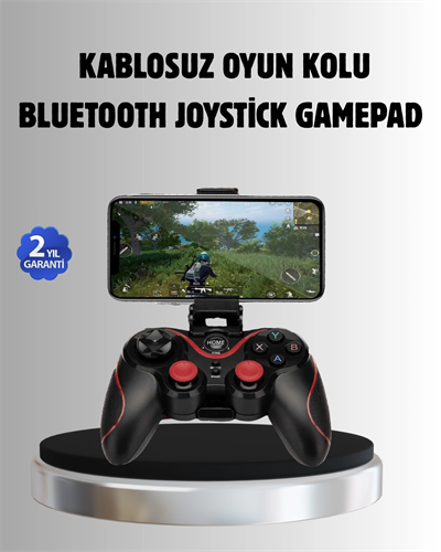 Bluetooth Kablosuz Gamepad TV PC Telefon Uyumluluğu Kolay Bağlantılı