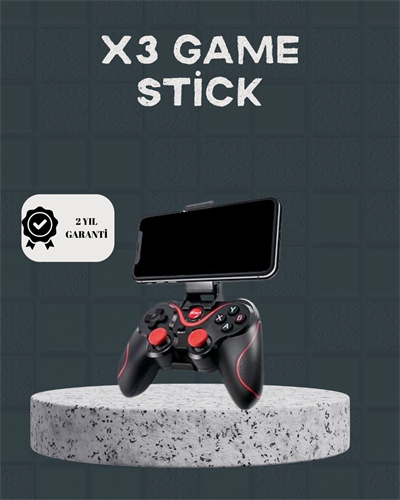 Bluetooth Kablosuz Oyun Kumandası – Android, iOS, PC Uyumlu