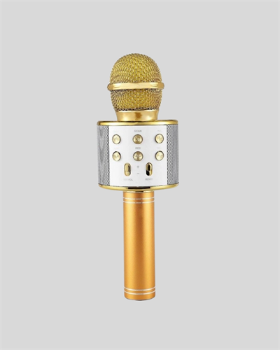 Bluetooth Karaoke Mikrofon Şarjlı Uzun Pil Ömürlü Çok Fonksiyonlu