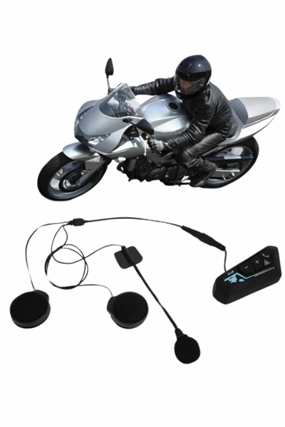 Bluetooth Kask Kulaklığı Intercom 5.0 Bluetooth Android ve İOS Uyumlu