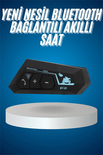 Bluetooth Kask Kulaklığı Intercom 5.0 Bluetooth Android ve İOS Uyumlu