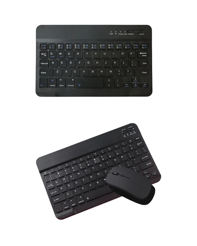 Bluetooth Klavye Mouse Seti Taşınabilir Wireless Bilgisayar Aksesuarı