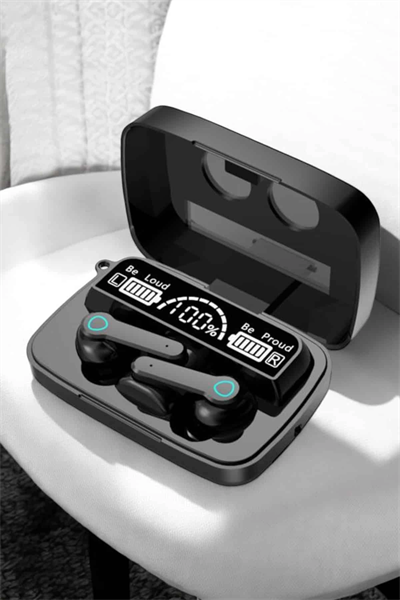 Bluetooth Kulaklık Dijital Göstergeli Kablosuz Uzun Pil Ömrü