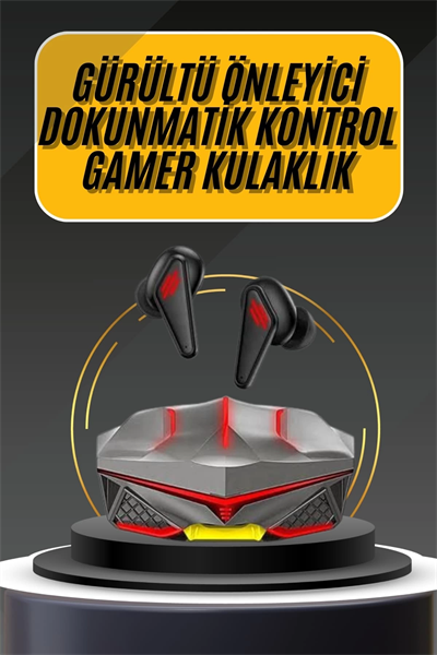 Bluetooth Kulaklık HD Ses Kaliteli Işıklı Metal Kasa Ios Android Uyumlu Mikrofonlu