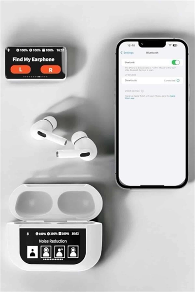 Bluetooth Kulaklık Kulakiçi Güçlü Ses Kaliteli Sesli Asistan