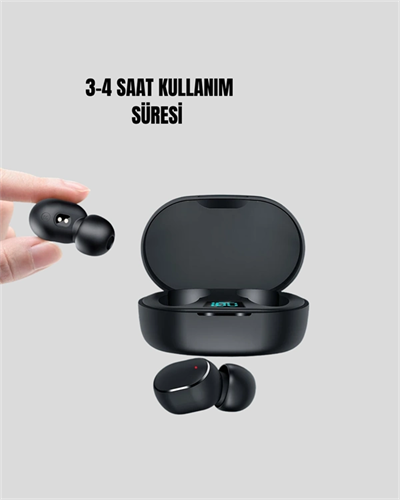 Bluetooth Kulaklık TWS Yüksek Ses Kaliteli Kesintisiz Dijital Göstergeli Kulaklık