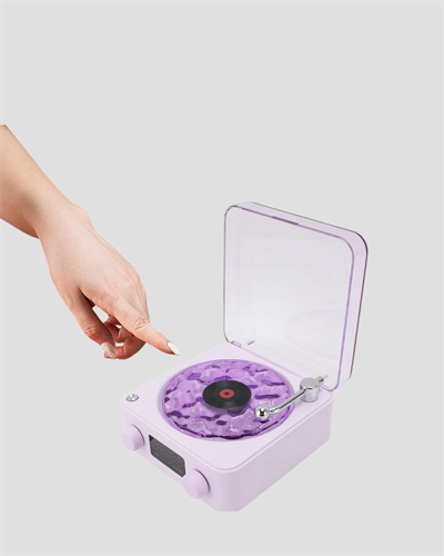 Bluetooth Retro Pikap Hoparlör 360 Derece Ses Projektörlü Gece Lambası Çok Fonksiyonlu