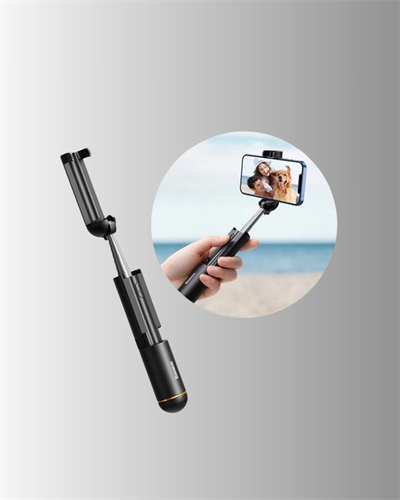 Bluetooth Selfie Çubuğu –  Katlanabilir, Uzaktan Kumandalı