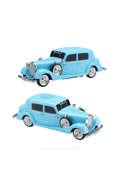 Bluetooth hoparlör mavi renk, şarjlı, FM radyo, SD kart, USB, çoklu bağlantı, 1 yıl garantili