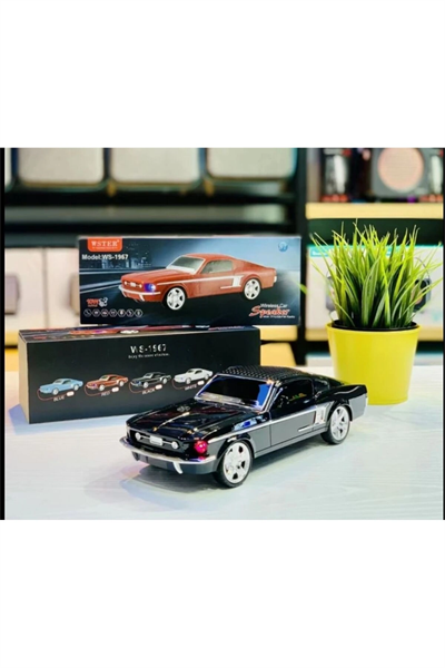 Bluetooth hoparlör siyah renk 10 watt TWS FM radyo SD kart USB çoklu bağlantı 2 saat dinleme