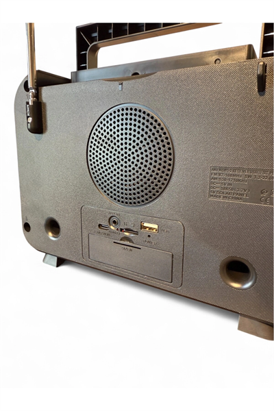 Bluetooth özellikli bordo şömine görünümlü nostaljik radyo, 2 yıl garantili - Elektronik