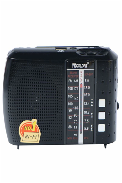 Bluetooth özellikli siyah nostaljik radyo FM AM SW USB TF kart destekli 2 yıl garantili