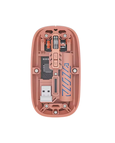 Bluetooth ve USB Destekli Kablosuz Şeffaf Mouse Sessiz Kullanım Yeni Nesil