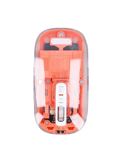 Bluetooth ve USB Destekli Kablosuz Şeffaf Mouse Sessiz Kullanım Yeni Nesil