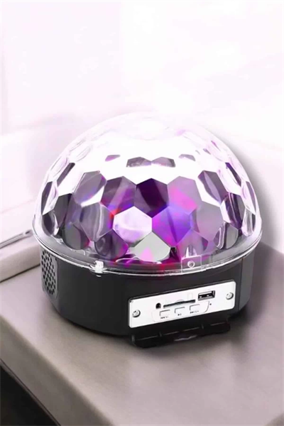 Bluetooth ve Uzaktan Kumandalı Çok Renkli Masaüstü Disko Topu