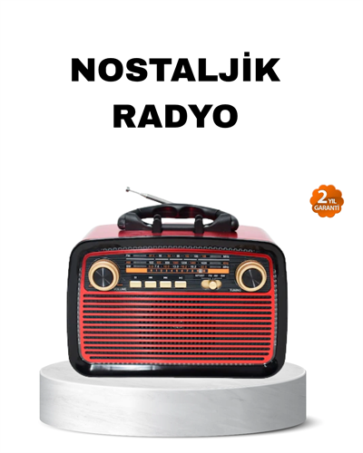 Bluetooth’lu LED Işıklı Nostaljik Müzik Kutusu – Ahşap Dokulu, Vintage Tasarım ve Yüksek Ses Kalitesi