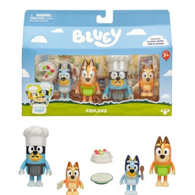 Bluey 4lü Figür Seti