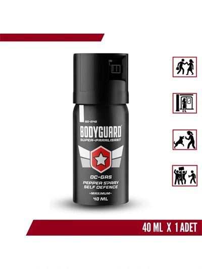 Bodyguard Biber Gazı Sprey 40ml Bodyguard (göz Yaşartıcı Sprey) Bx40