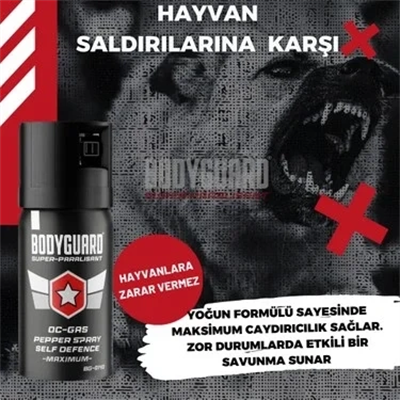 Bodyguard Biber Gazı Sprey 40ml Bodyguard (göz Yaşartıcı Sprey) Bx40